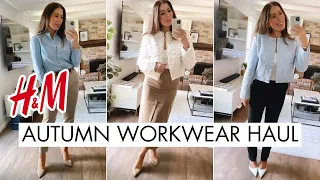 H&M Fall Workwear Haul 2023 | Business Casual Workwear