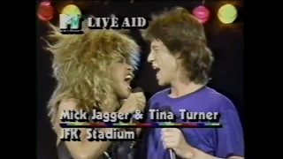 Mick Jagger & Tina Turner - State Of Shock (MTV - Live Aid 7/13/1985)