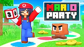 Playing Super MARIO PARTY In Minecraft!