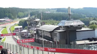 Start F1 Spa-Francorchamps 2015 (Silver-Tribune 1.)