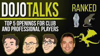 Ranking the Top 5 Openings (for Black) for Club/Pro Players (feat. GM Perelshteyn) | DojoTalks