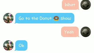 Karina and Ronald went to the Donut 🍩 show