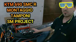 KTM 690 SMC R - MONTAGGIO TAMPONI SM PROJECT - DIY - [4K] - DAVIDE 79