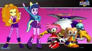 sonic heroes loquendo team rose capitulo 1