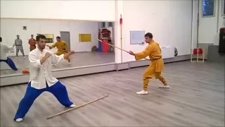 shaolin staff yin shou gun application