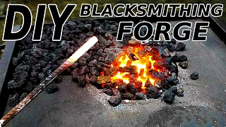 DIY Blacksmithing Forge