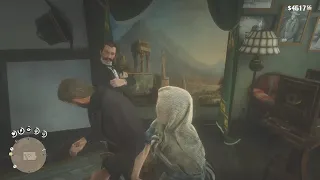 Lady in Saint Denis Slaps Arthur Too Hard