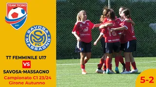 Team Ticino Femminile U17 VS Savosa-Massagno (Camp. C1 23/24 - Autunno)