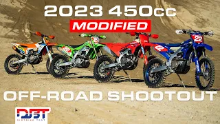 What Is The Best Modified Off-Road Bike? 2023 450 Off-Road Shootout | Dirt Bike Test