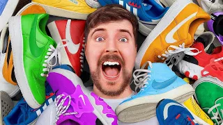 mrbeast Giving 20,000 Shoes To Kids In Africa