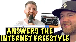 HARRY USED TO BATTLE RAP! Harry Mack Freestyles The Web's Most Searched Questions | WIRED (REACTION)