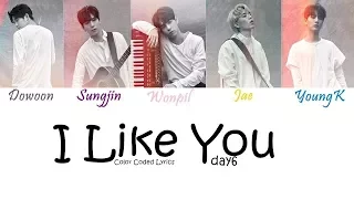 DAY6 - I Like You (좋아합니다) Color Coded Lyrics