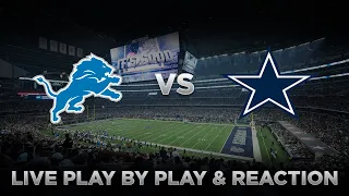 Lions vs Cowboys Live Play by Play & Reaction