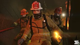 GTA V The Bureau Raid (Fire Crew) [Cinematic Rockstar Editor] 1080p 60fps