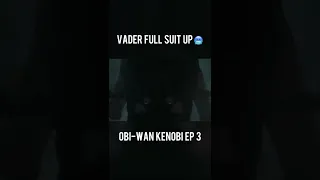 Darth Vader Full Suit Up 🥶🥶🥶 - Kenobi Episode 3