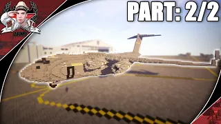 Minecraft: Modern Warfare C-17 | Cargo Aircraft Tutorial (Part 2/2) (Landed + In-Flight Version)