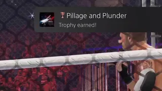 Pillage and Plunder 🏆 Trophy Guide | How to introduce weapon in WarGames | Achievement | WWE 2K23