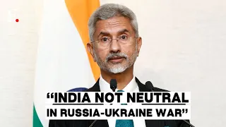 WATCH: India's Foreign Minister S Jaishankar on G20 Summit, "Not Neutral" Stance in Ukraine War