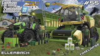 GIANT GRASS SILAGE HARVEST WITH KRONE AND @kedex | Ellerbach | Farming Simulator 22 | Episode 55