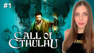 CALL OF CTHULHU 2018 прохождение | ЗОВ КТУЛХУ  стрим PS5 | Часть 1