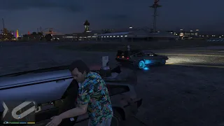 GTA V BTTF "NUEVA ACTUALIZACION" - Delorean de Regreso Al Futuro - BTTF