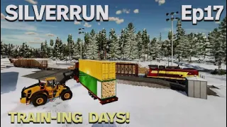 SILVERRUN FOREST | FS22 | Ep17 | TRAIN-ING DAYS! | Farming Simulator 22 PS5 Let’s Play.