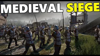 Conqueror's Blade Gameplay - Huge MEDIEVAL Siege Battles!