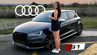 Audi S1 : Quand la puissance rencontre la grâce féminine !!