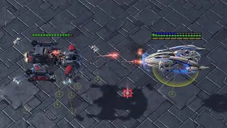 BATTLECRUISERS vs CARRIERS! (STARCRAFT 2)