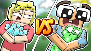 RICO VS POBRE JOGANDO MINECRAFT !!! - ANIMAÇÃO