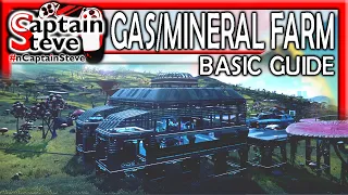 No Man's Sky Frontiers Gas And Mineral Farm Mini Guide And Tips Captain Steve Base Building NMS