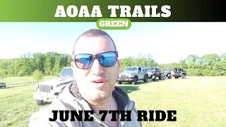 AOAA Trail #1, Trail #2 with Off Road Consulting, June 7th Ride (Start)