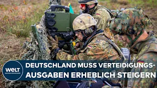 MEHR GELD FÜR MILITÄR: Nato-Staaten einigen sich auf neues Ziel für Verteidigungsausgaben