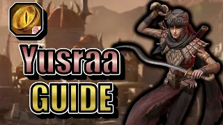 How to use Yusraa [Respect 10 Item] | LOTR - Rise to War