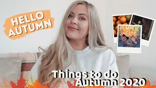 Autumn Essentials 🍂✨| Activities, movies, TV series, books & more |  2020