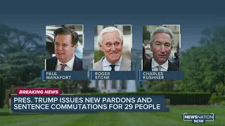 President Trump issues new pardons and sentence commutations for 29 people, including former top cam