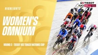 Women's Omnium Highlights - Milton, Canada | 2024 Tissot UCI Track Nations Cup