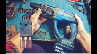 How to disassemble & repair Makita BHR202/DHR202 18V cordless rotary  SDS-PLUS hammer drill