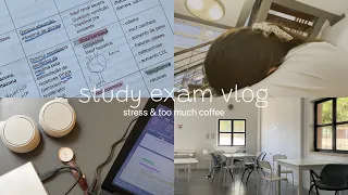 finals week (vlog) 💫 study days at campus ☕🍂📒