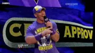 John Cena makes fun of the Nexus HQ