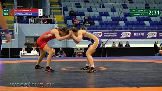 Russia CUP 17   48 kg V Chepsarakova KEM   L Suleymanova SPB