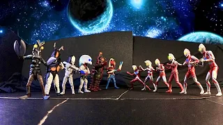 6 Ultra Brothers vs The Alien Army (1,000 Subs Special) | Ultraman Stop Motion | LJPL Animation