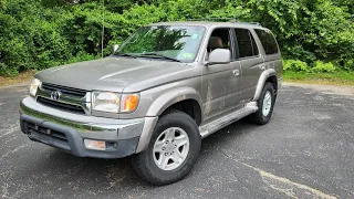 2001 Toyota 4Runner SR5 POV Test Drive/Review