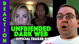 REACTION! Unfriended: Dark Web Trailer #1 - Rebecca Rittenhouse Movie 2018