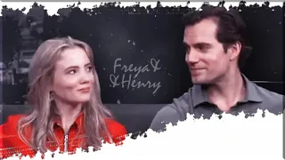 「 the witcher || freya allan x henry cavill 」