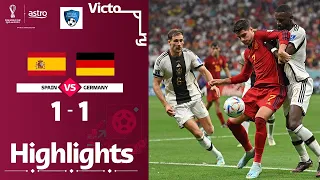 Spain vs Germany Highlights | All Goals & Highlights & world Cup 2022 #fifaworldcup2022  #spain