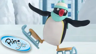 Pingu Glides to Fame! ⛸ Pingu | Winter Sports | Pingu in the City | Cartoons for Kids