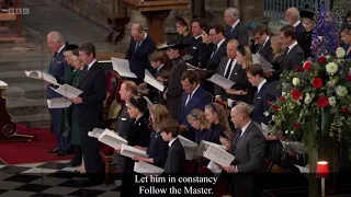 He who would valiant be Hymn - Westminster Abbey