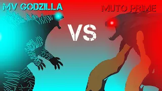 Monsterverse Godzilla vs muto Prime [stick node pro]