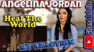 My Reaction to Angelina Jordan - Heal The World (Live from LA) (Michael Jackson)